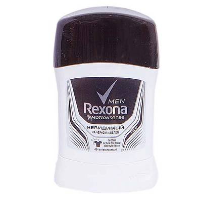 Дезодорант Rexona Men Невидимый на черном и белом стик 50мл