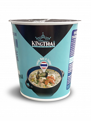 Крем-суп KINGTHAI KITCHEN со вкусом морепродуктов стакан б/п 30гр
