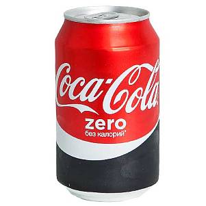 Напиток газированный Coca-Cola Zero 0,33 жб (Кока-кола)