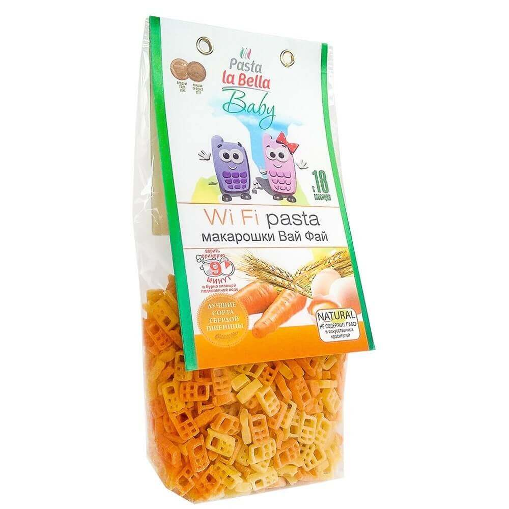 Купить Макароны Pasta la Bella BABY ВАЙ ФАЙ 250гр в Сочи с доставкой от  интернет-магазина Золотая Нива