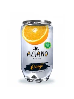 Напиток AZIANO Orange газированный пэт 0,350л