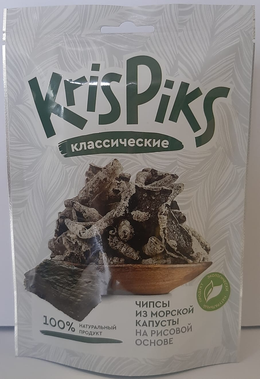 Купить Чипсы из морской капусты KrisPiks Классические 20г в Сочи с  доставкой от интернет-магазина Золотая Нива