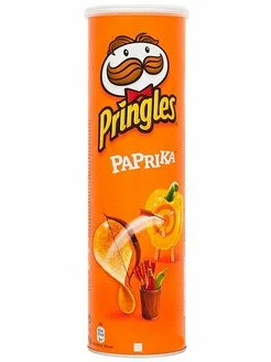 Чипсы Pringles паприка 165грх19
