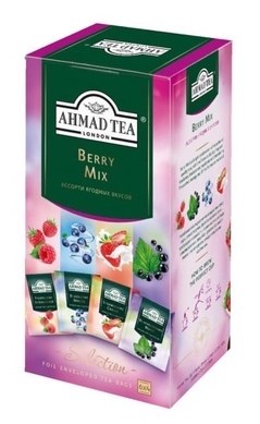 Чай Ahmad Tea Ассорти Ягодный Микс 4 вкуса по 6 шт