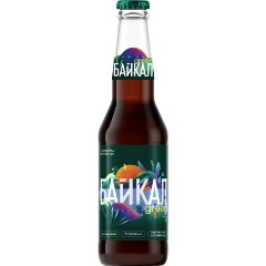 Напиток  "Байкал Green" сильногазир. безалкогольный, 0,33л, ст/б