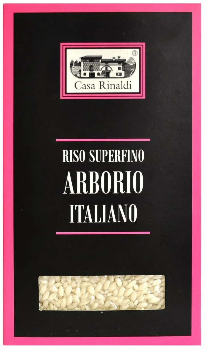 Купить Рис Casa Rinaldi Арборио среднезёрный 500гр в Сочи с доставкой от  интернет-магазина Золотая Нива