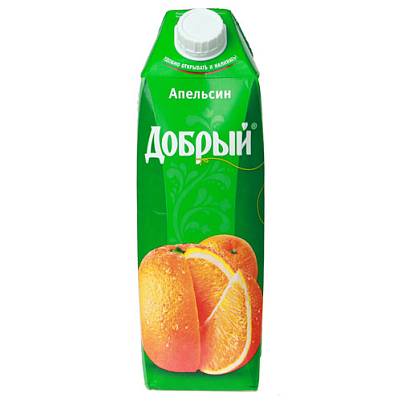 Нектар Добрый апельсиновый 1л