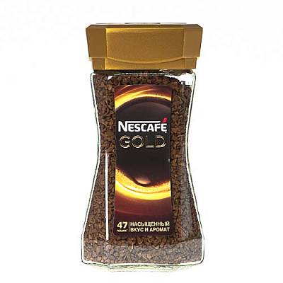 Кофе Nescafe Gold растворимый с/б 47,5г   (Нескафе)