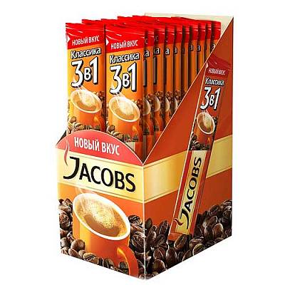 Кофейный напиток JACOBS Monarch 3 в 1 Классика ( Якобс ) 12г