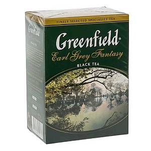 Чай Greenfield Earl Grey Fantasy Черный с бергамотом  100г (Гринфилд)