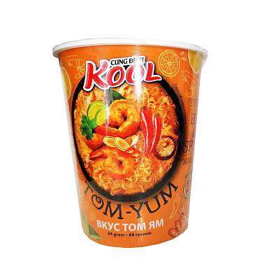 Лапша KOOL со вкусом супа Том Ям б/п(стакан) 65гр