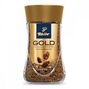 Кофе Tchibo Gold Selection растворимый ст/б 95г