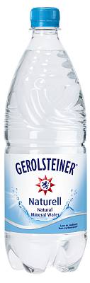 Вода Gerolsteiner Natural минеральная негаз. ПЭТ 1,0л (Геролштайнер)
