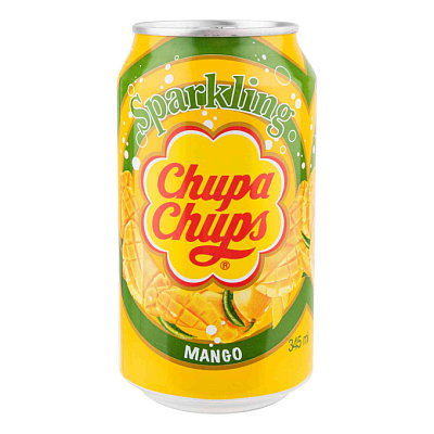 Напиток газированный Chupa Chups со вкусом Манго ж/б 345мл
