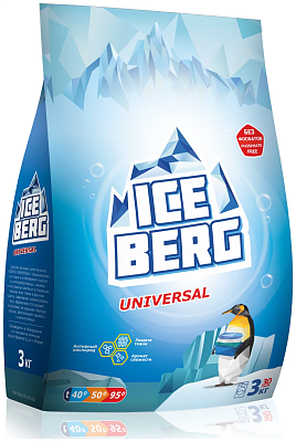 Порошок ICEBERG Universal, 3кг
