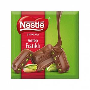 Шоколад Nestle молочный с фисташками 60гр