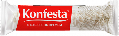 Конфеты "Konfesta" с кокосовой начинкой, кг