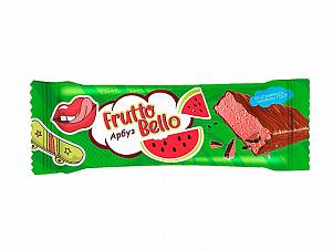 Батончик Fruttobello суфле со вкусом арбуза в глазури 35гр