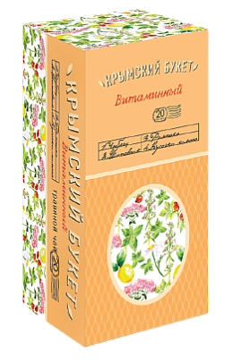Чай "Крымский Букет" травяной Витаминный 20п*1,5г