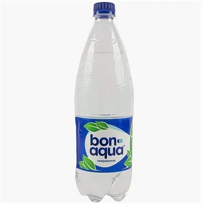 Вода "Bona Aqua" газированная 1,0 л