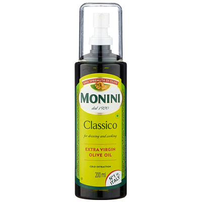 Масло Monini оливковое EV нерафинированное спрей 0,2л