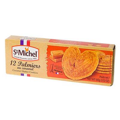 Печенье StMichel Палмьерс сливочное карамельное 100гр