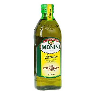 Масло Monini оливковое EV нерафинированное с/б 0,5л