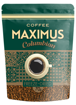 Кофе Maximus растворимый Colambian 70гр