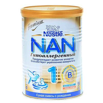 Смесь Nestle молочная сухая NAN1 400г (Нестле)