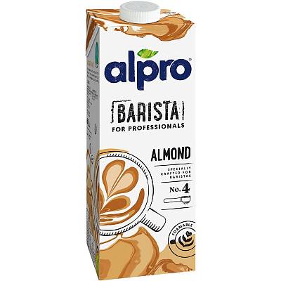 Напиток Alpro Barista Almond миндальный обогащенный кальцием 1.0л