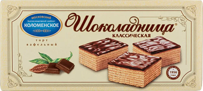 Вафельный торт "Шоколадница" Классическая 240г
