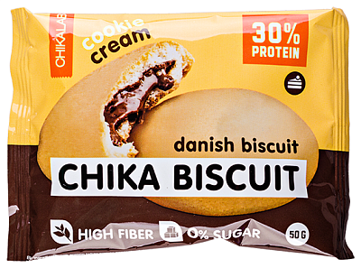 Печенье Чикалаб протеиновое бисквит датский неглазированное без сазара 50гр