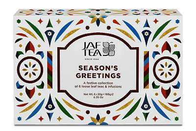 Чай Jaf Tea Season`s Greetings Ассорти 6 видов 180г