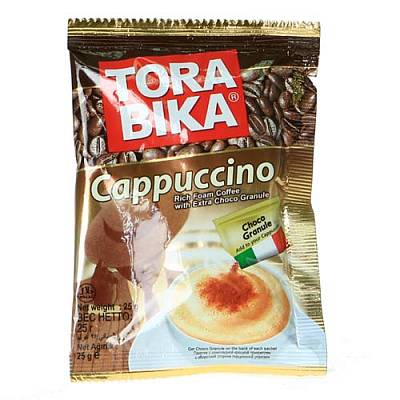 Капучино Torabika с шоколадной крошкой (Торабика) 25г