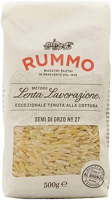 Макароны RUMMO из пшеничной муки Semi di orzo №27 500гр