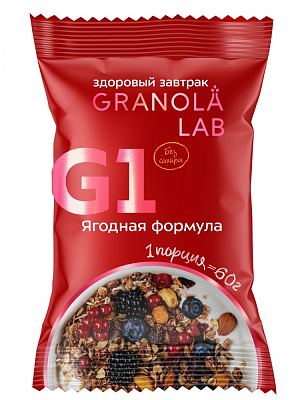 Гранола Granola.Lab G1 Ягодная формула 60г