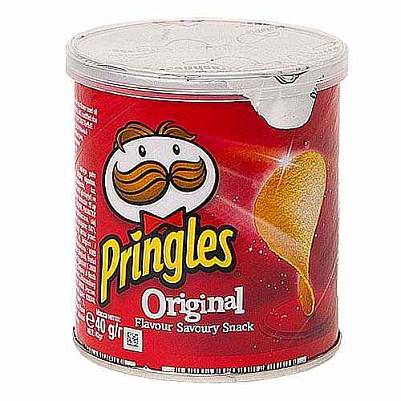Чипсы Pringles Оригинал туба 40-42гр