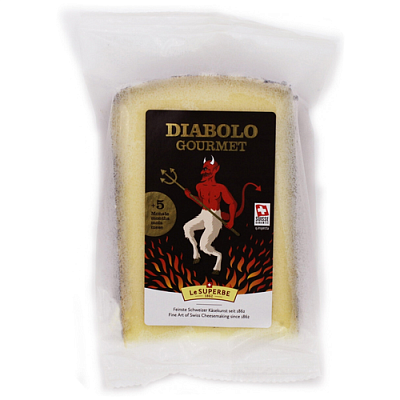 Сыр Диаболо-Гурме Le Superbe полутвердый 50% выдержан 5 мес 200гр .БЕЗ ЗМЖ