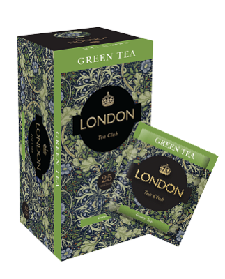 Чай LONDON TeaClub зеленый Green 25п*2г