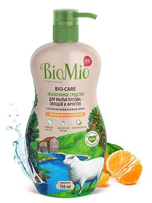 Средство для мытья посуды BioMio bio-care с эфир.маслом мандарина 450мл