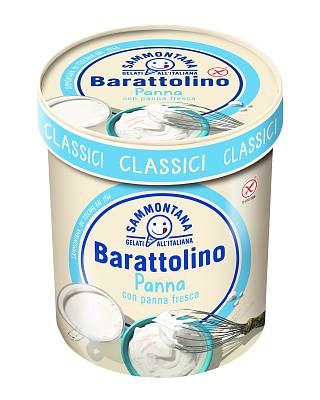 Десерт замороженный Sammontana Итальянское мороженое Панна Бараттолино (ванильное),500гр