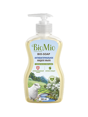 Жидкое мыло BioMio bio-soap с эфирным маслом чайного дерева 300мл