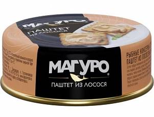 Паштет Магуро из лосося ж/б ключ 90гр
