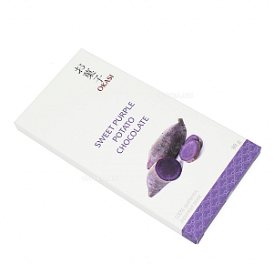 Шоколад Okasi c фиолетовым бататом 80гр