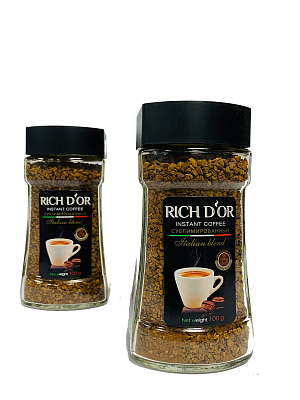 Кофе RICH D`OR растворимый ст/б 100гр