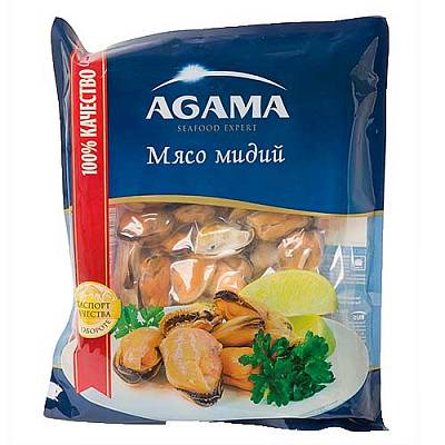 Мясо мидий Agama в/м 300г  (Агама)