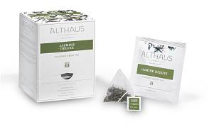 Чай Althaus Jasmine Deluxe Зеленый с ароматом жасмина 20 пак х 1.75 г (Альтхаус)