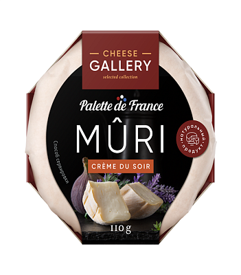 Сыр Мюри Крэм ду Суар Cheese Gallery мягкий с белой плесенью 50% 110г БЕЗ ЗМЖ