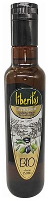 Масло оливковое Liberitas BIO E.V. Нерафинированное ст.бут 0.250л