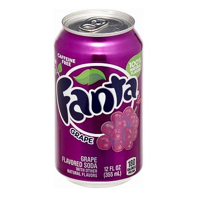Напиток Fanta Grape газ ж/б 0,355мл